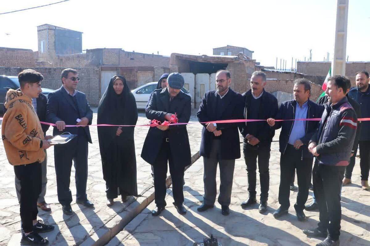 چندین پروژه عمرانی در شهرستان بوئین زهرا به بهره برداری رسید