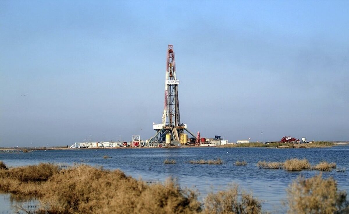 بهره برداری از میدان نفتی مشترک"سهراب" با دستور وزیر نفت آغاز شد