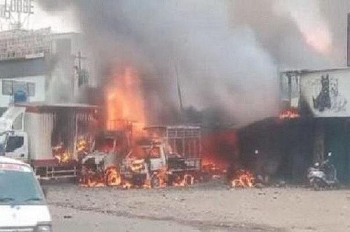  61 کشته و مجروح در آتش سوزی یک کارخانه در هند