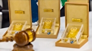 معامله ۳۴ کیلوگرم شمش طلا در ششمین حراج حضوری مرکز مبادله ایران