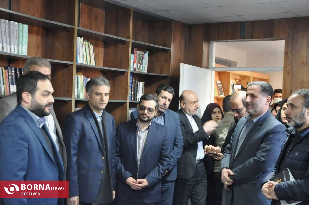 کتابخانه عمومی زنده یاد هوشنگ ابتهاج در رشت گشایش یافت