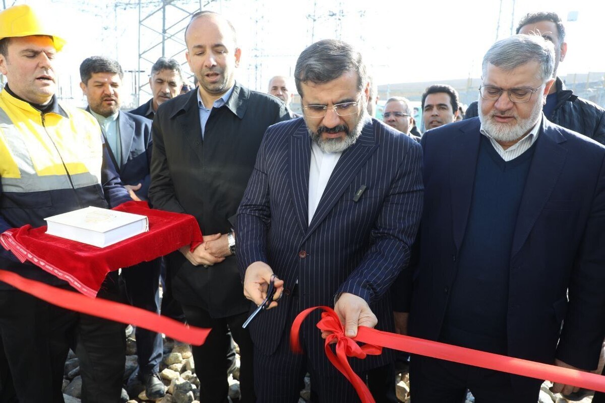 افتتاح طرح نیروگاه ارومیه با حضور فرهنگ و ارشاد اسلامی