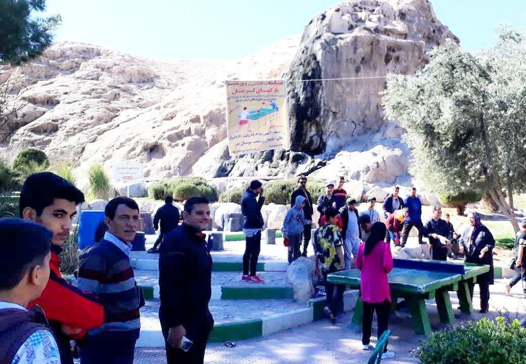 برگزاری مسابقات پینگپنگ پارکهای کرمان به مناسبت پیروزی شکوهمند انقلاب اسلامی برگزاری مسابقات پینگپنگ پارکهای کرمان به مناسبت پیروزی شکوهمند انقلاب اسلامی