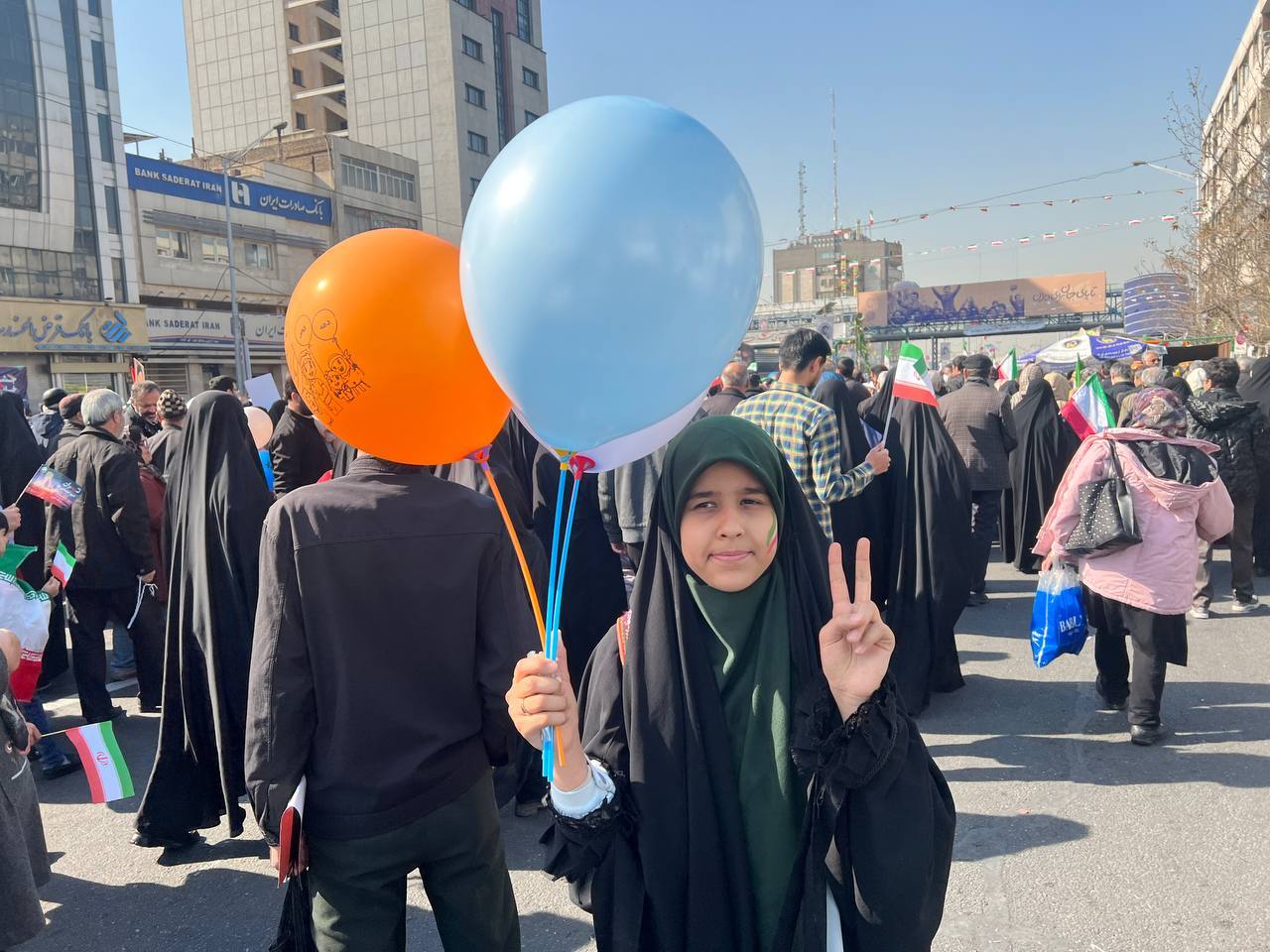 حضور پرشور مردم و مسئولان در راهپیمایی چهل و پنجمین سالگرد پیروزی انقلاب اسلامی