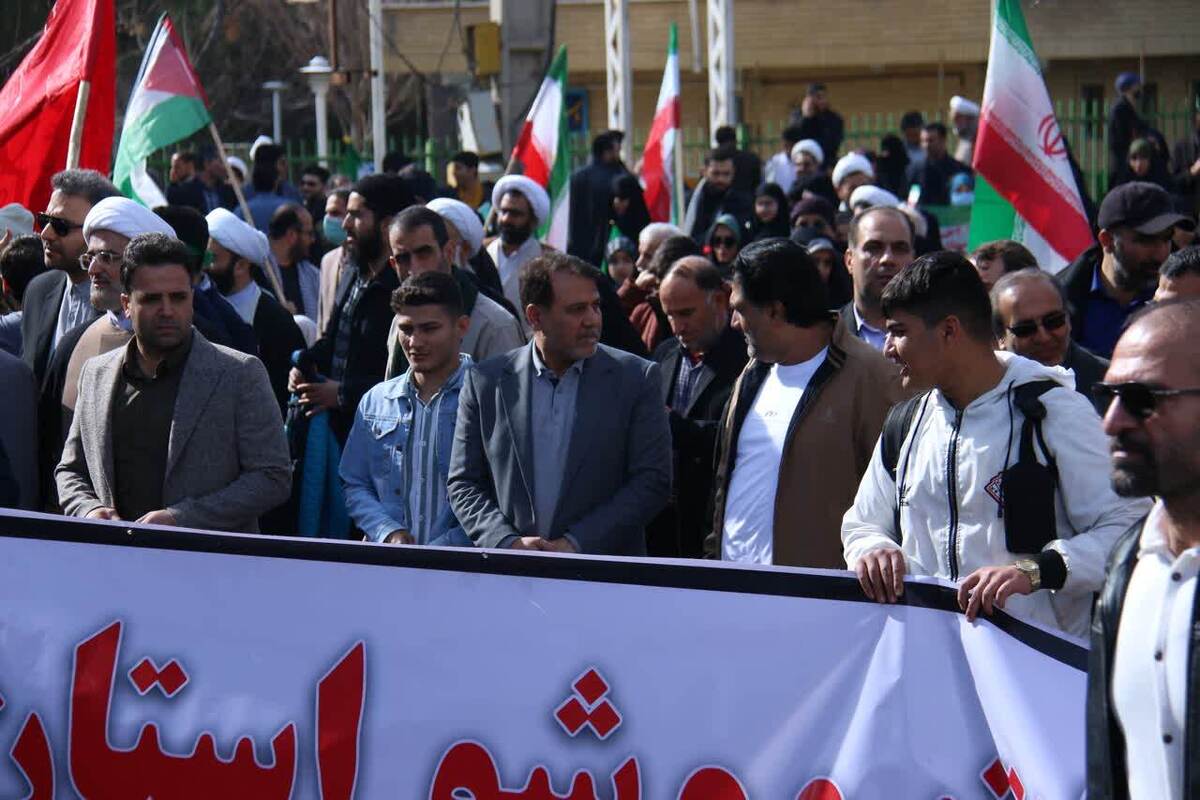 حضور جامعه ورزش قم در راهپیمایی یوم الله ۲۲ بهمن