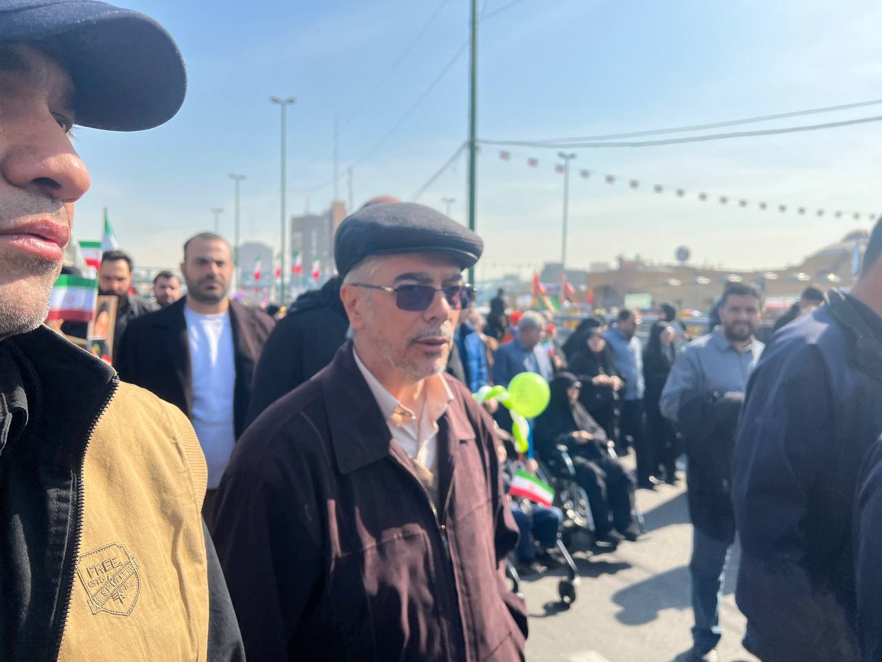 حضور مسئولین جمهوری اسلامی ایران در راهپیمایی 22 بهمن