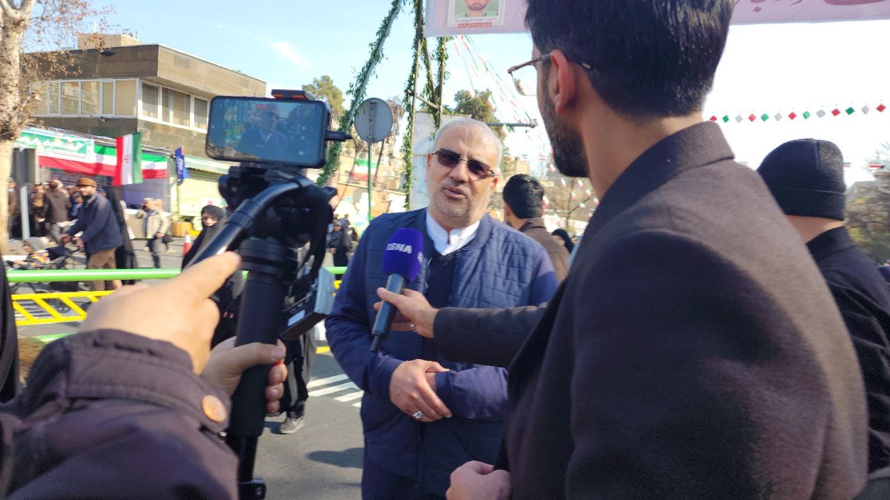 حضور مسئولین جمهوری اسلامی ایران در راهپیمایی 22 بهمن