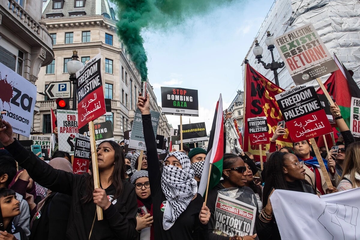 اعتراضات ضدصهیونیستی در سراسر اروپا ادامه دارد