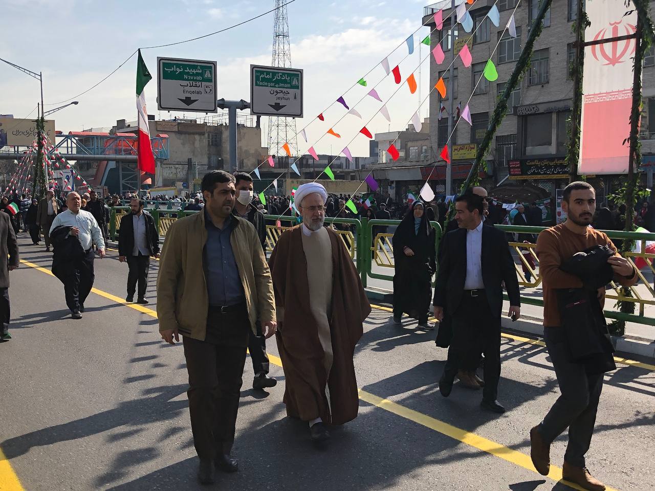 حضور پرشور مردم و مسئولان در راهپیمایی چهل و پنجمین سالگرد پیروزی انقلاب