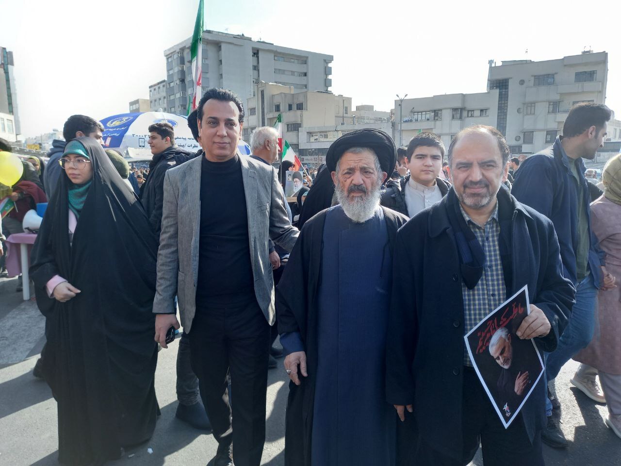 حضور پرشور مردم و مسئولان در راهپیمایی چهل و پنجمین سالگرد پیروزی انقلاب