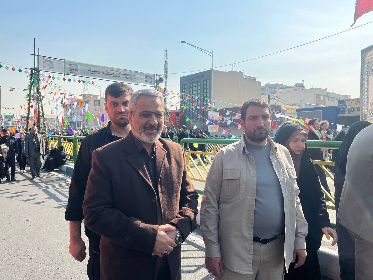 حضور پرشور مردم و مسئولان در راهپیمایی چهل و پنجمین سالگرد پیروزی انقلاب