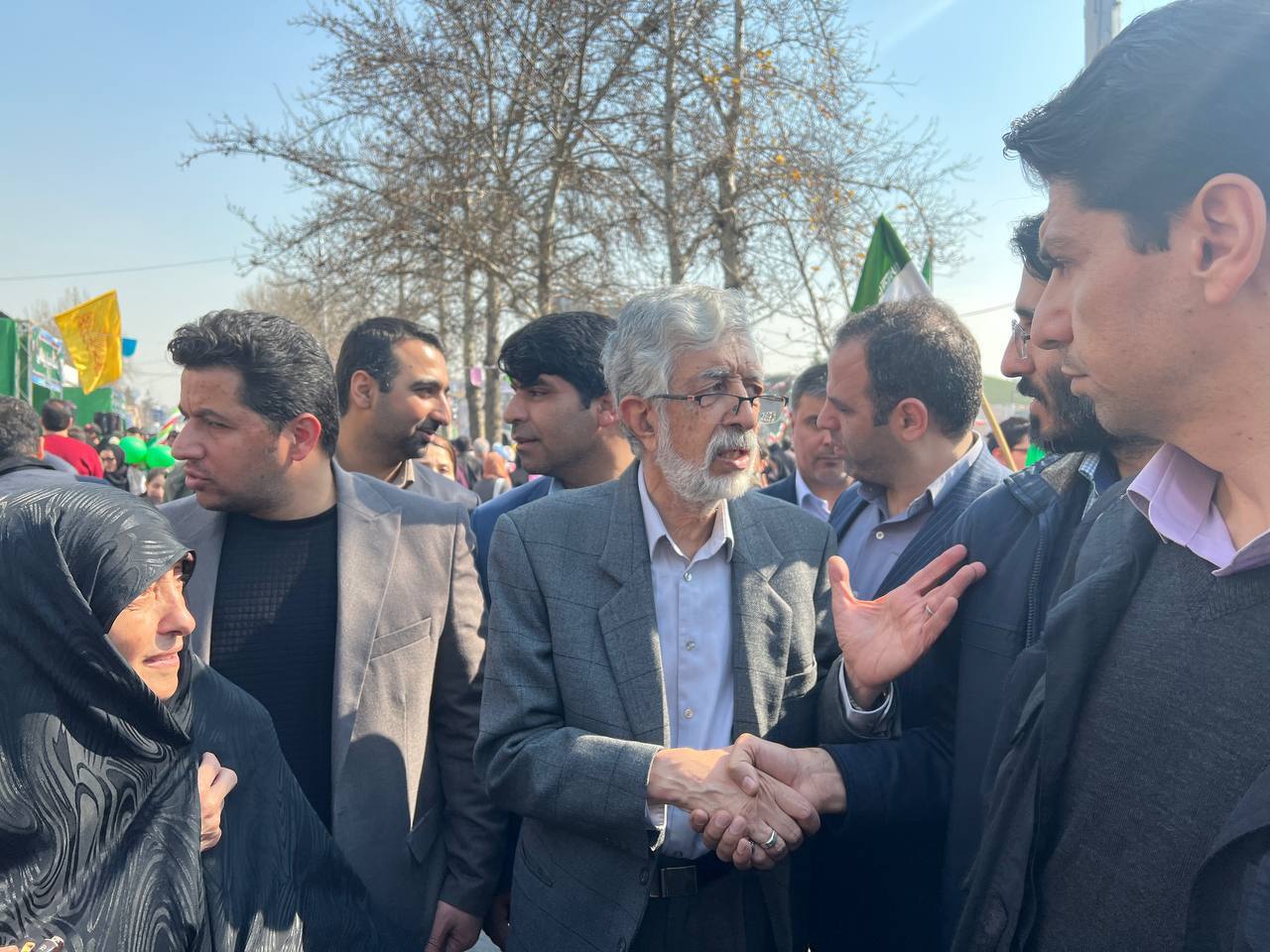 حضور پرشور مردم و مسئولان در راهپیمایی چهل و پنجمین سالگرد پیروزی انقلاب