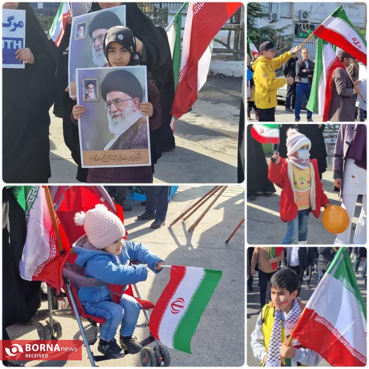 قاب هایی ماندگار از حضوری حماسی مردم شهرستان پردیس