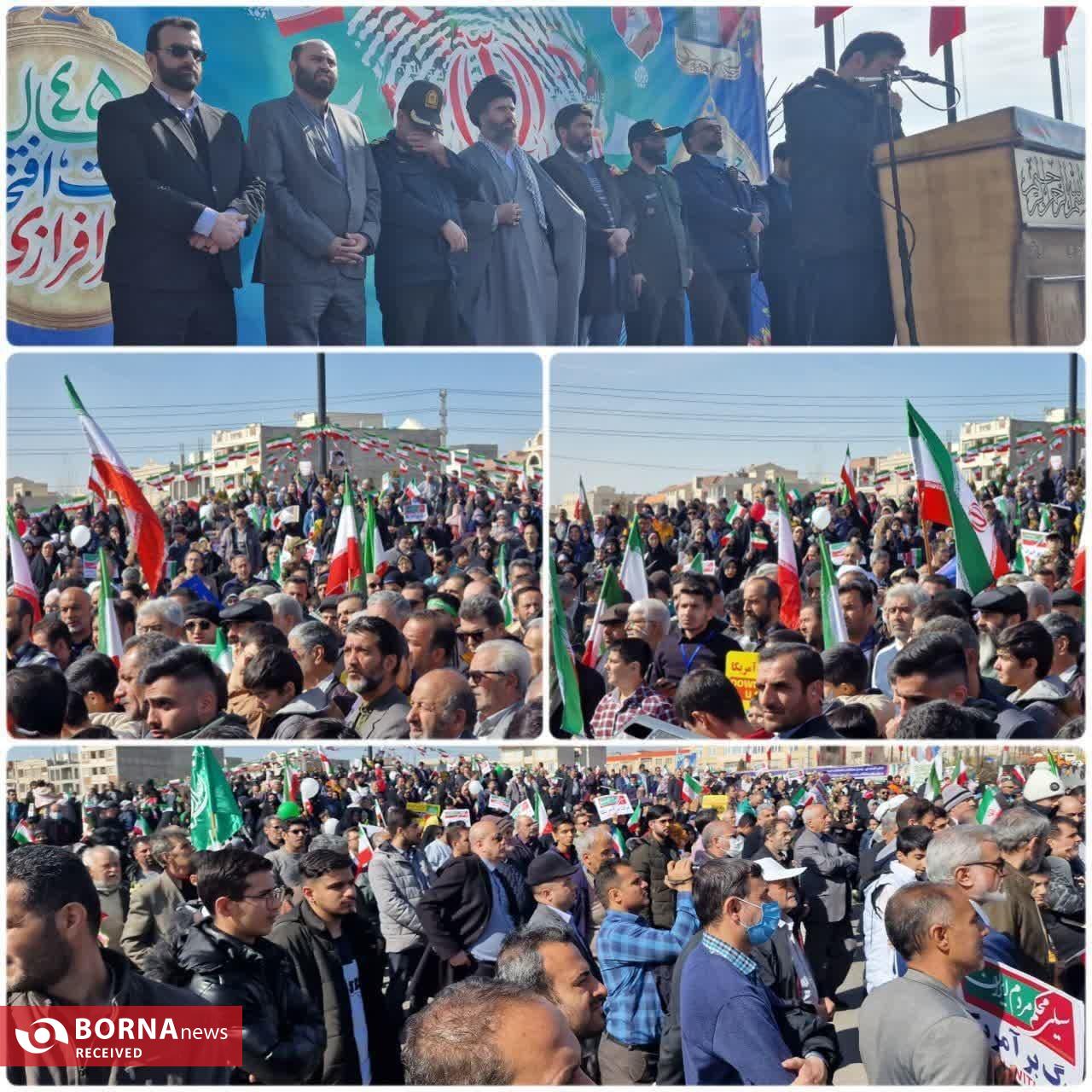 قاب هایی ماندگار از حضوری حماسی مردم شهرستان پردیس