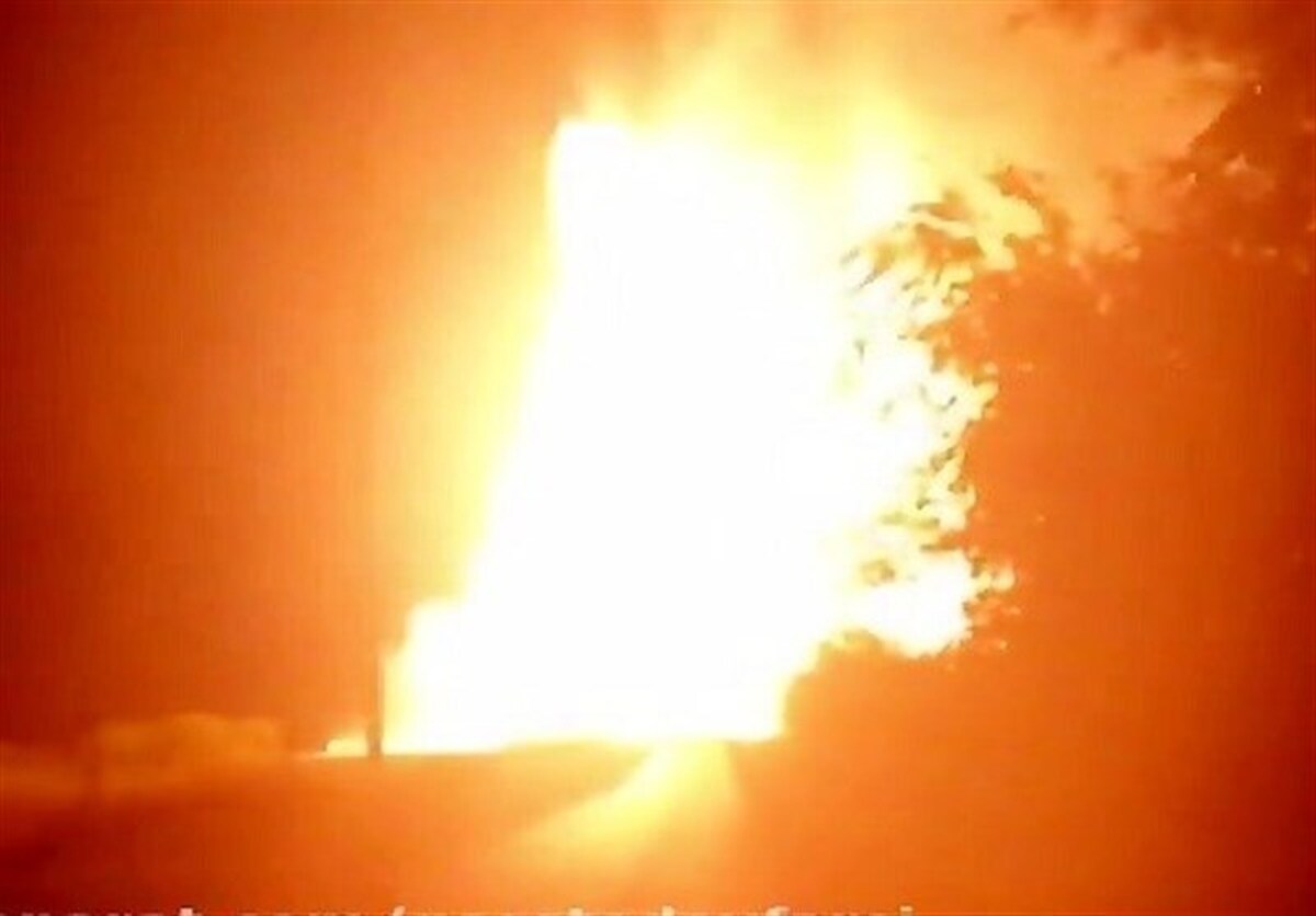 علت آتش‌سوزی خط انتقال گاز در محدوده بروجن در دست بررسی است