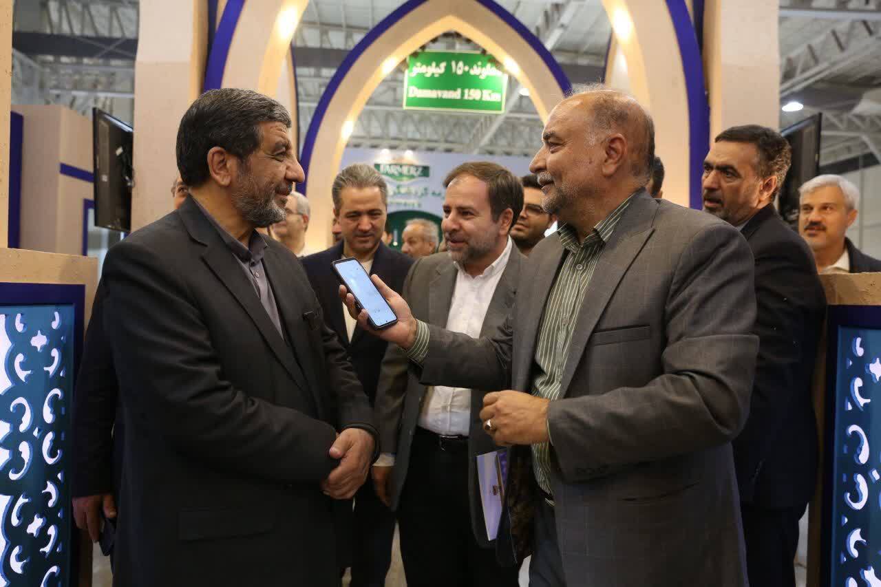 بازدید از غرفه گردشگری قزوین لذت بخش بود