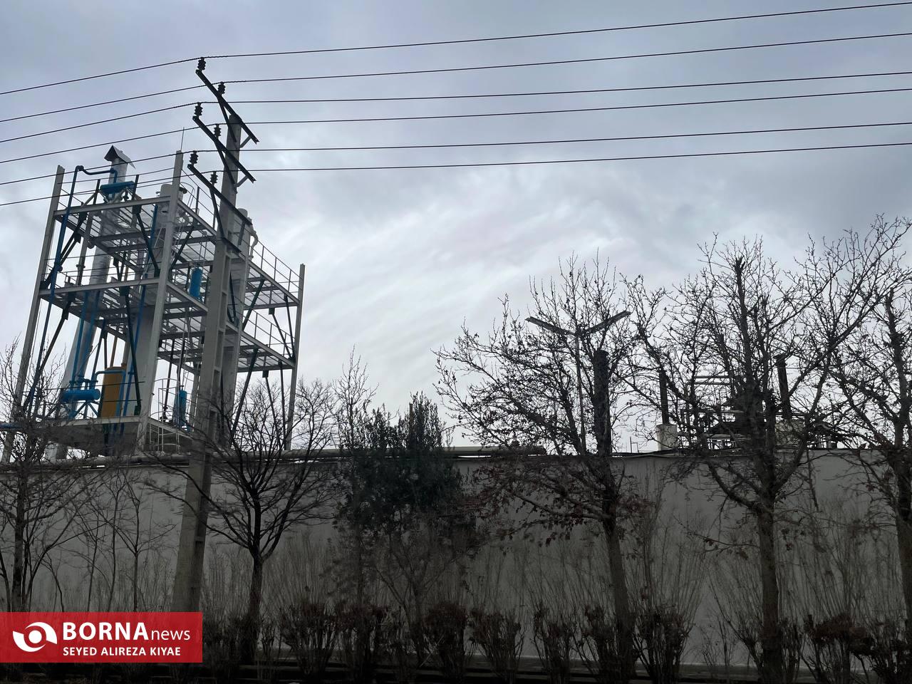 یک روز پس از مهار و آتش سوزی جاده معادن+ عکس