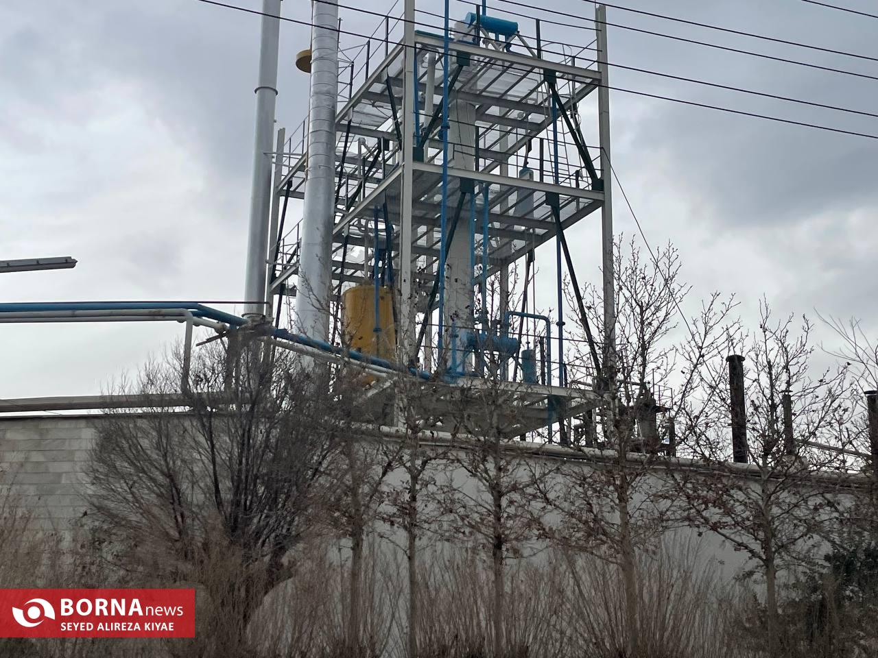 یک روز پس از مهار و آتش سوزی جاده معادن+ عکس