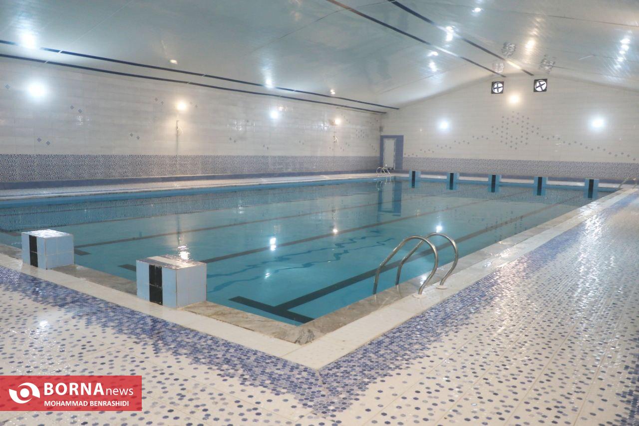 استخر شهرستان شوش به بهره برداری رسید