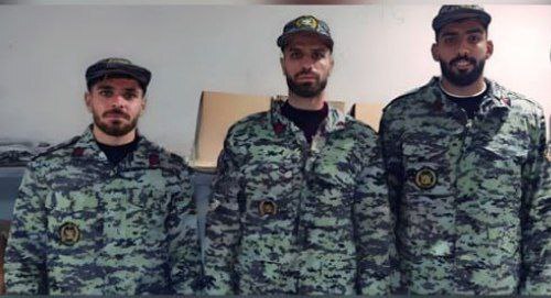 سرلک، عمری و فرعباسی در لباس سربازی+ عکس