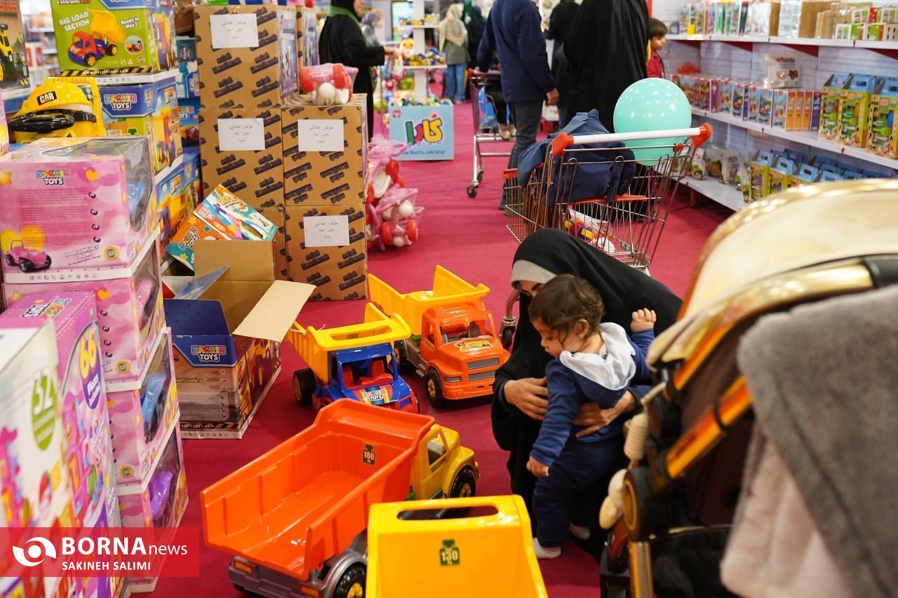 الگوبرداری از اسباب بازی‌های خارجی در یک نمایشگاه ایرانی