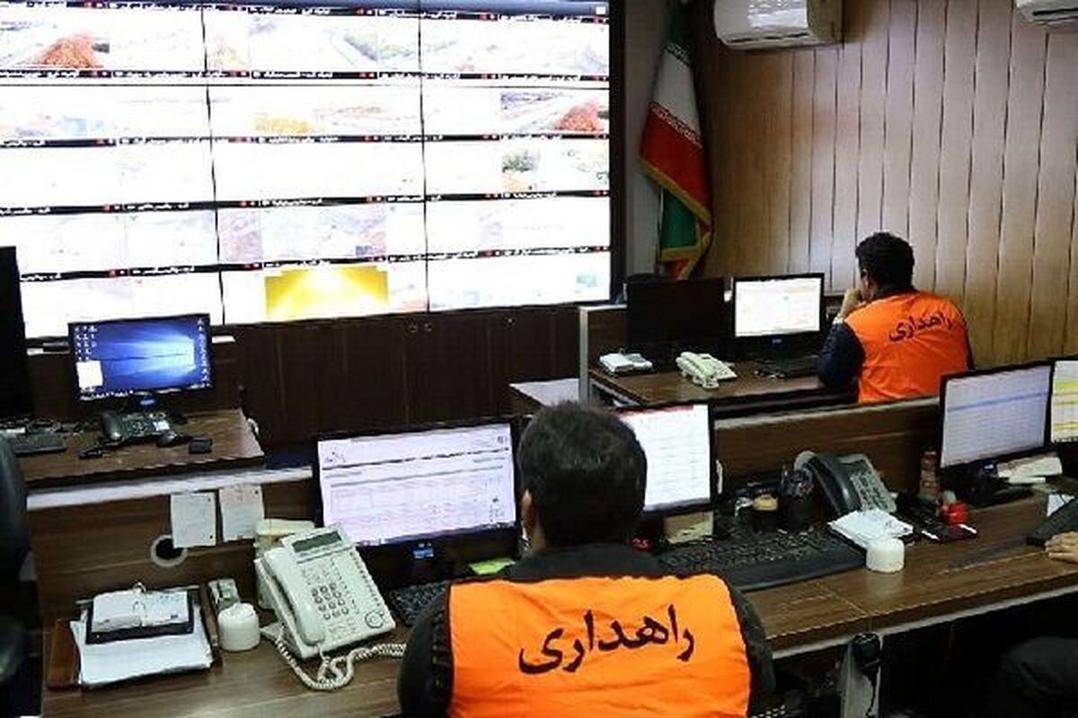 بارش برف و باران در برخی از محورهای اصفهان و چهارمحال و بختیاری