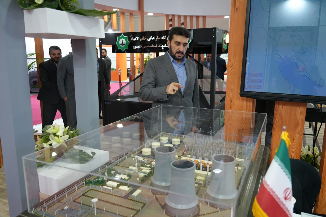 رونمایی از آخرین دستاوردهای قرارگاه سازندگی خاتم الانبیاء (ص) در حوزه نیرو