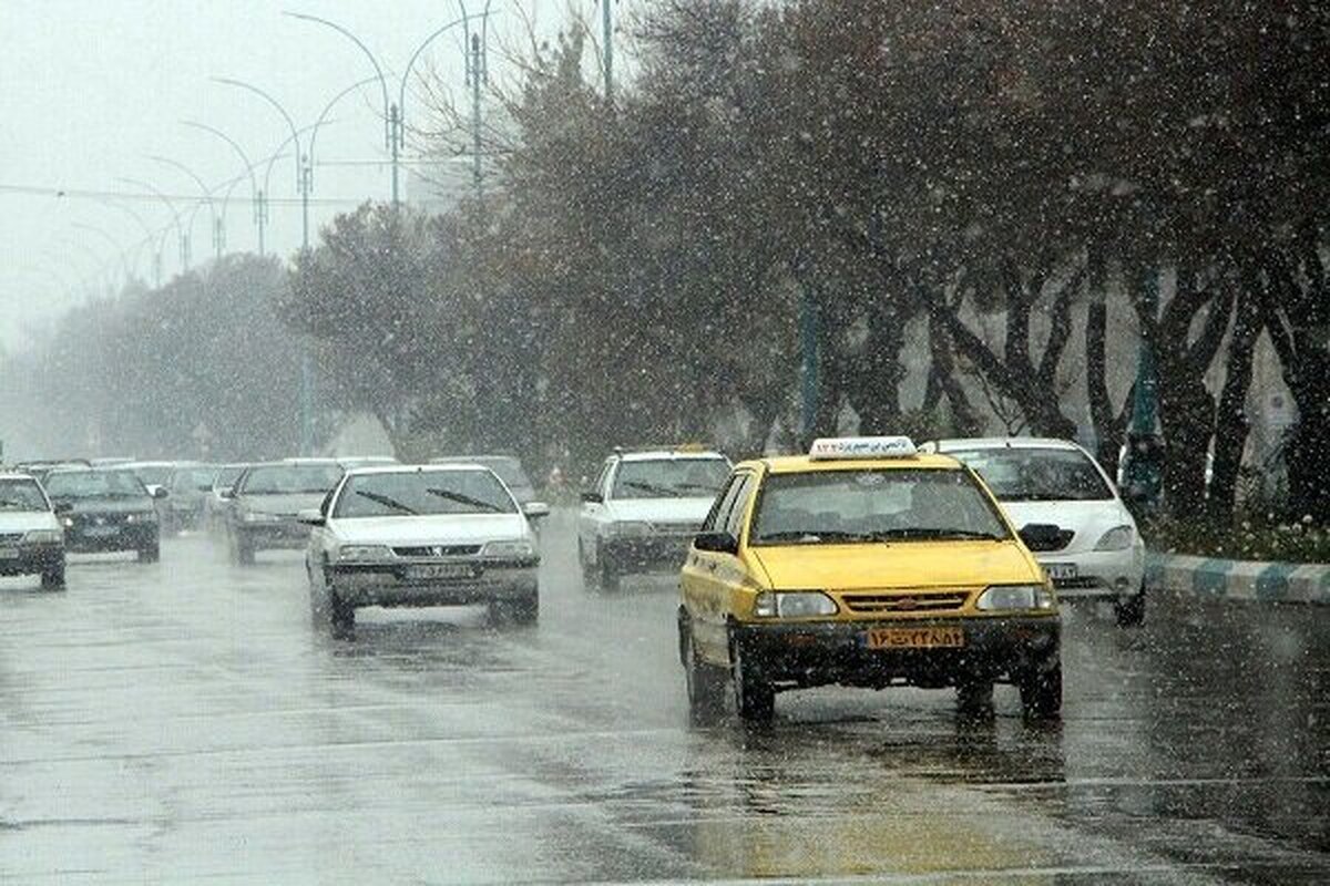 ورود سامانه بارشی به تهران از سه‌شنبه شب