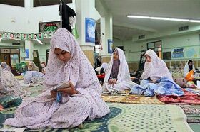 بیش از ۱۰ هزار و ۶۰۰ نفر در مراسم اعتکاف استان قزوین شرکت کردند