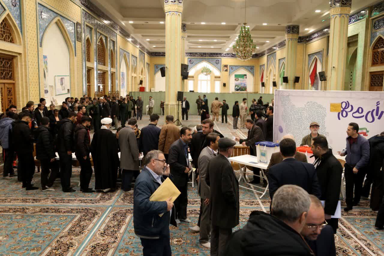 فرآیند رأی گیری و نظم و انضباط شعب انتخابات در استان قزوین مطلوب است