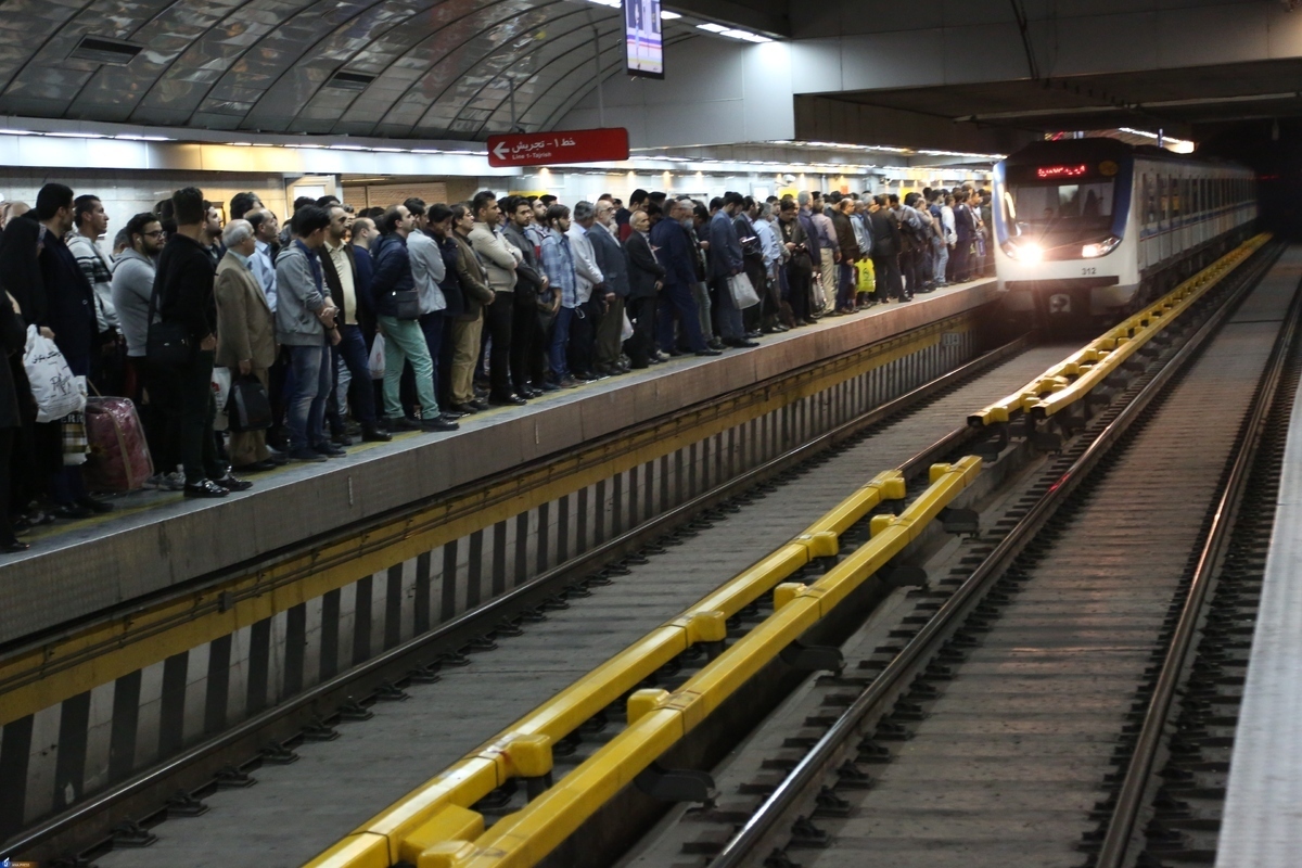 رفع اختلال در خط یک متروی تهران