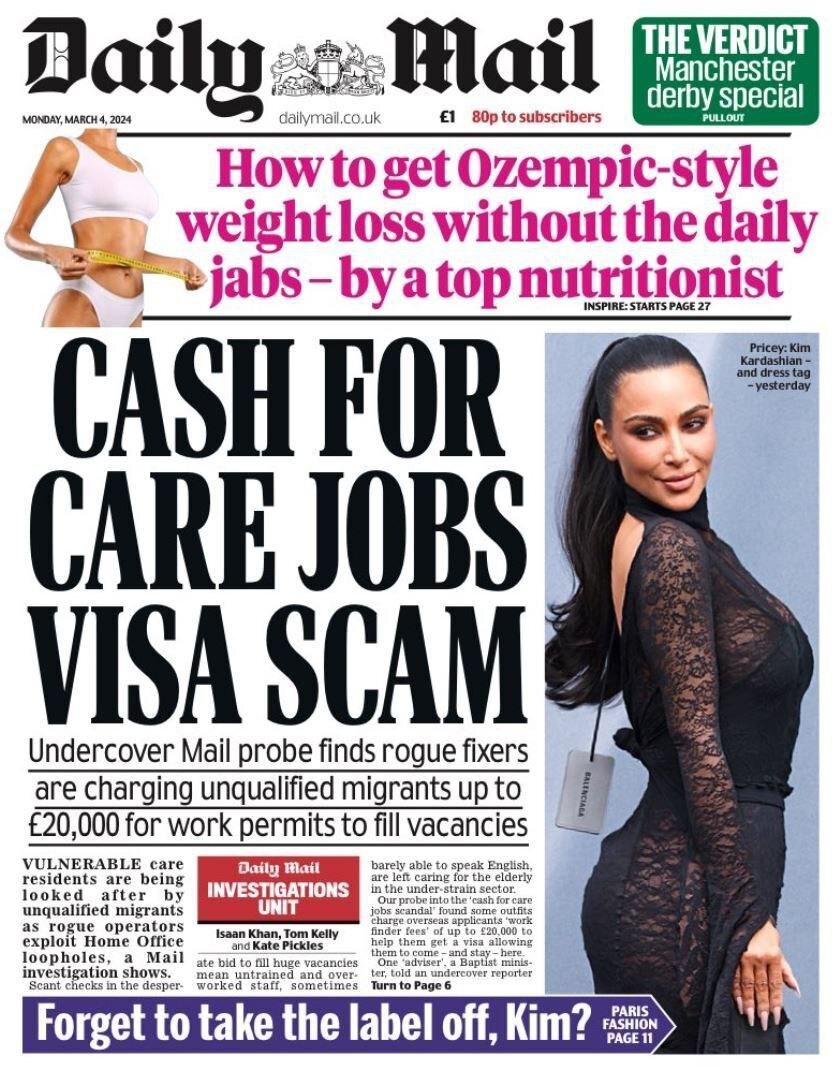 صفحه نخست روزنامه‌های امروز انگلیس؛ پرونده حل نشده سرق در نیمی از محله‌های انگلستان