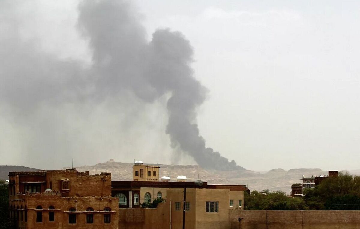 یمن دوباره آماج حملات آمریکا و انگلیس قرار گرفت