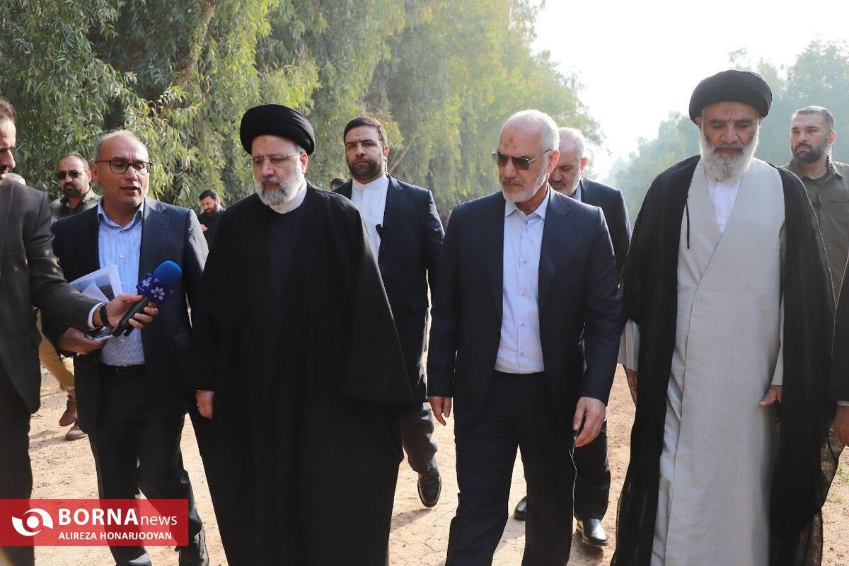 هشتمین سفر رییس جمهور به خوزستان آغاز شد