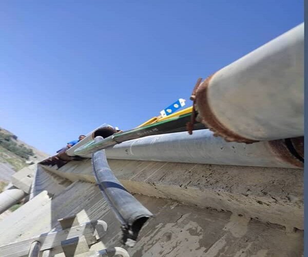 تصاویر خرابکاری زیرساخت ارتباطی در روز انتخابات منتشر شد