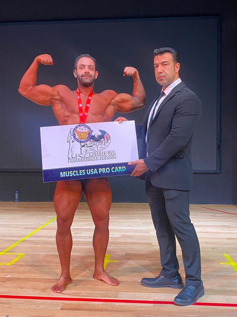 عارف اکبری قهرمان مسابقات گرجستان شد