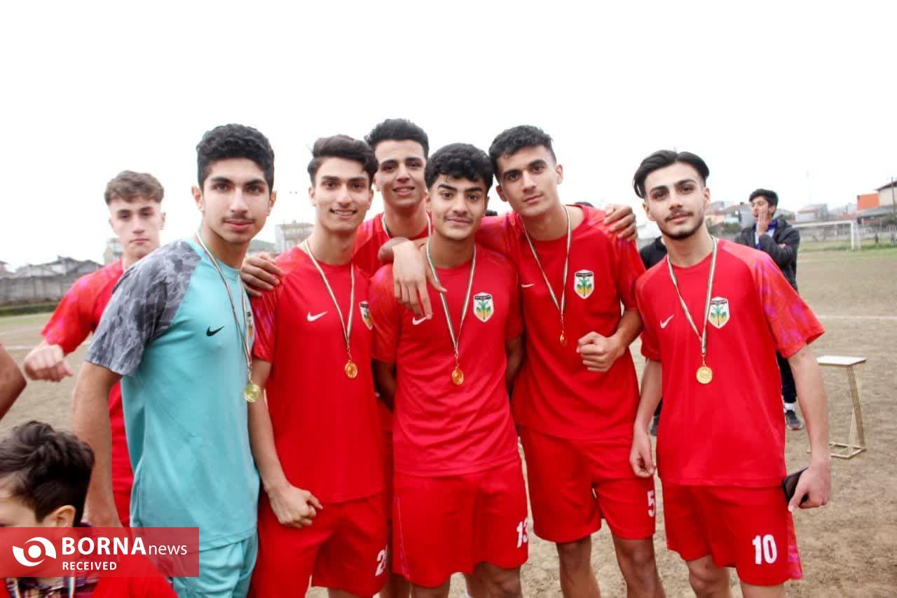 دستیابی تیم فوتبال نوجوانان دخانیات گیلان به مقام قهرمانی لیگ برتر نوجوانان استان گیلان