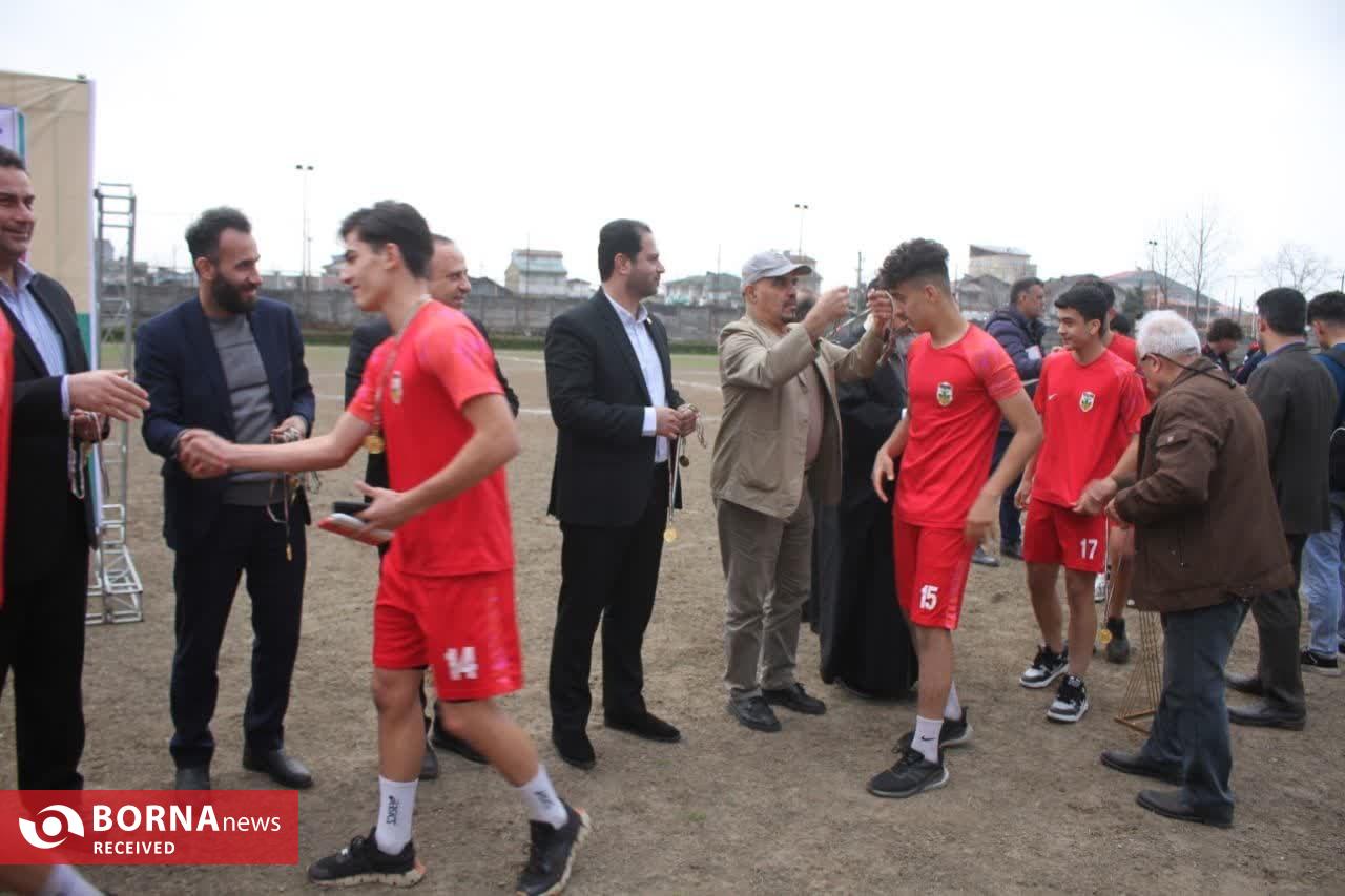 دستیابی تیم فوتبال نوجوانان دخانیات گیلان به مقام قهرمانی لیگ برتر نوجوانان استان گیلان