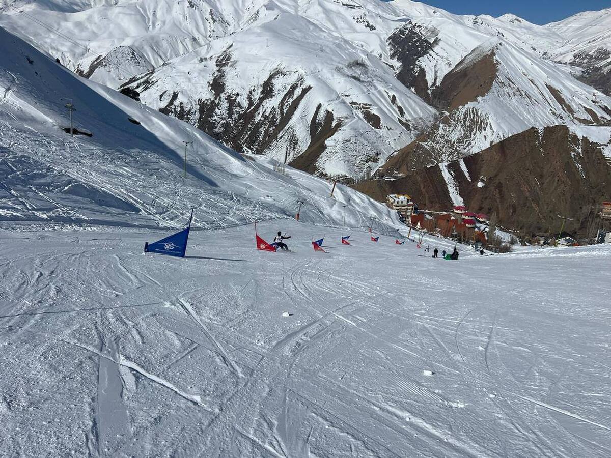 پایان دومین روز از  نخستین دوره لیگ بین المللی اسکی اسنوبرد در شمشک