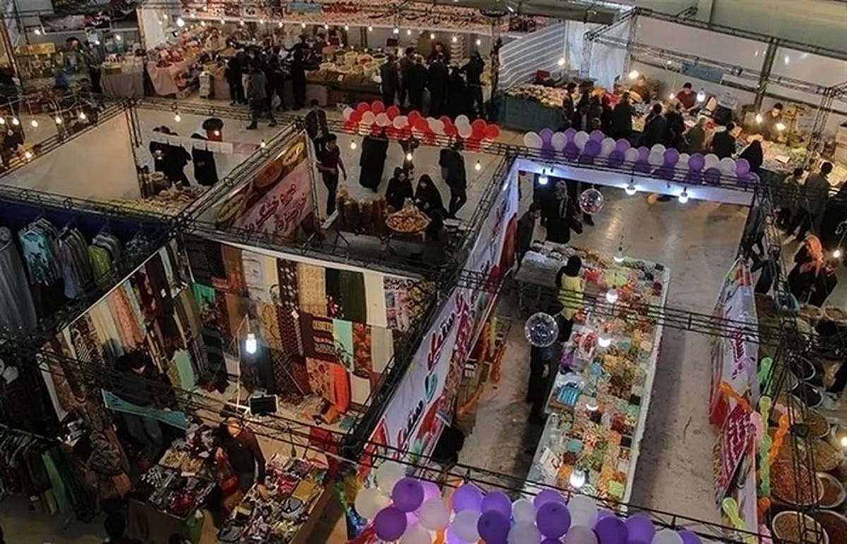 نمایشگاه فروش بهاره در قزوین آغاز بکار کرد