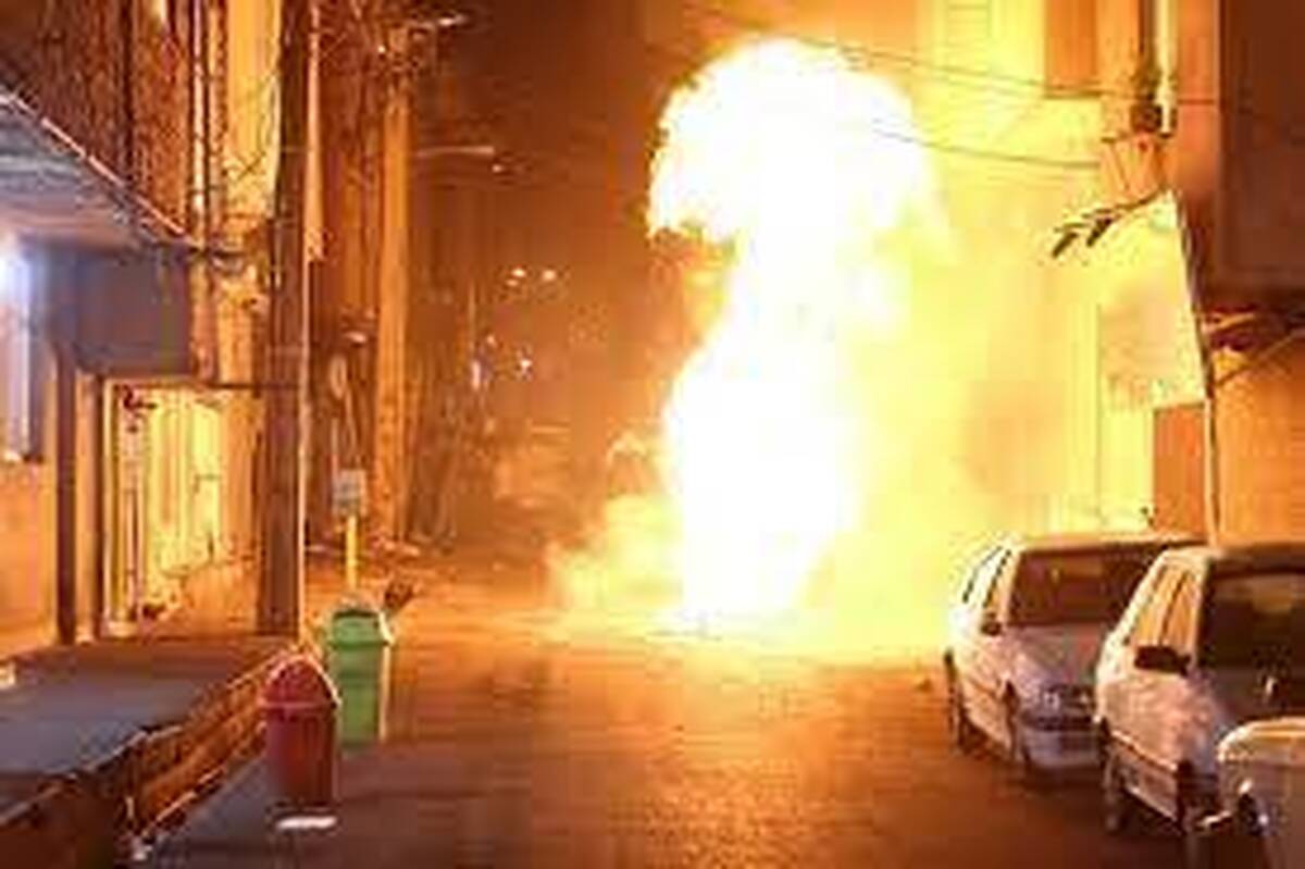 مصدومیت ۹ نفر و فوت یک نفر در انفجار ساختمان مسکونی در شهر ری