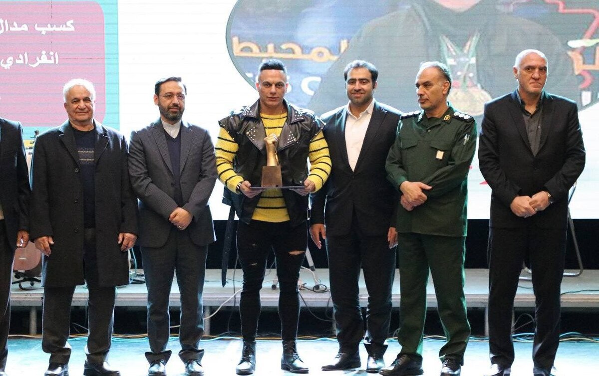 حضور رییس فدراسیون بدنسازی در مراسم تجلیل از مدال آوران آذربایجان شرقی