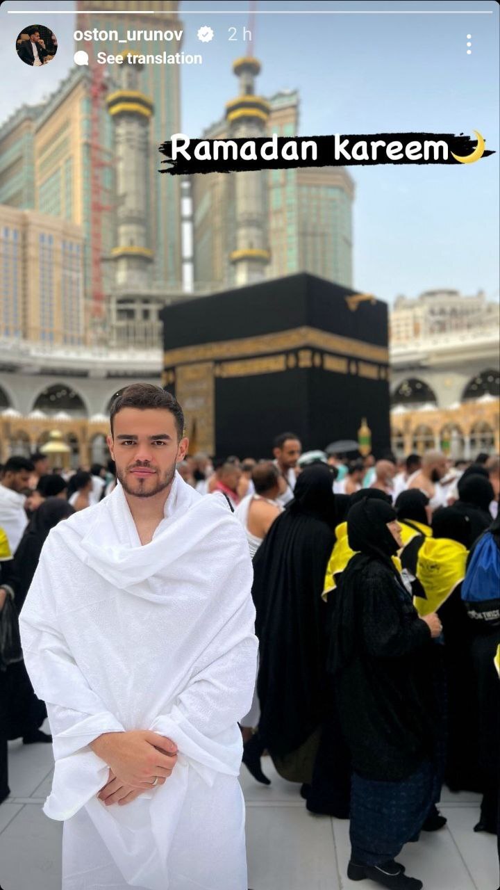 واکنش عبدالکریم حسن و ارونوف به حلول ماه مبارک رمضان + عکس واکنش عبدالکریم حسن و ارونوف به حلول ماه مبارک رمضان + عکس