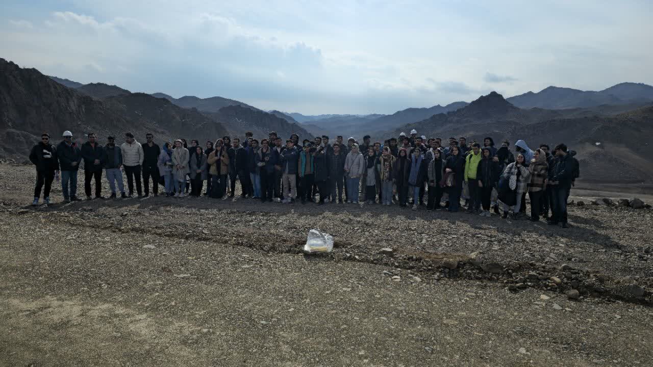 بازدید دانشجویان دانشگاه صنعتی شریف از سد بالاخانلو در استان قزوین