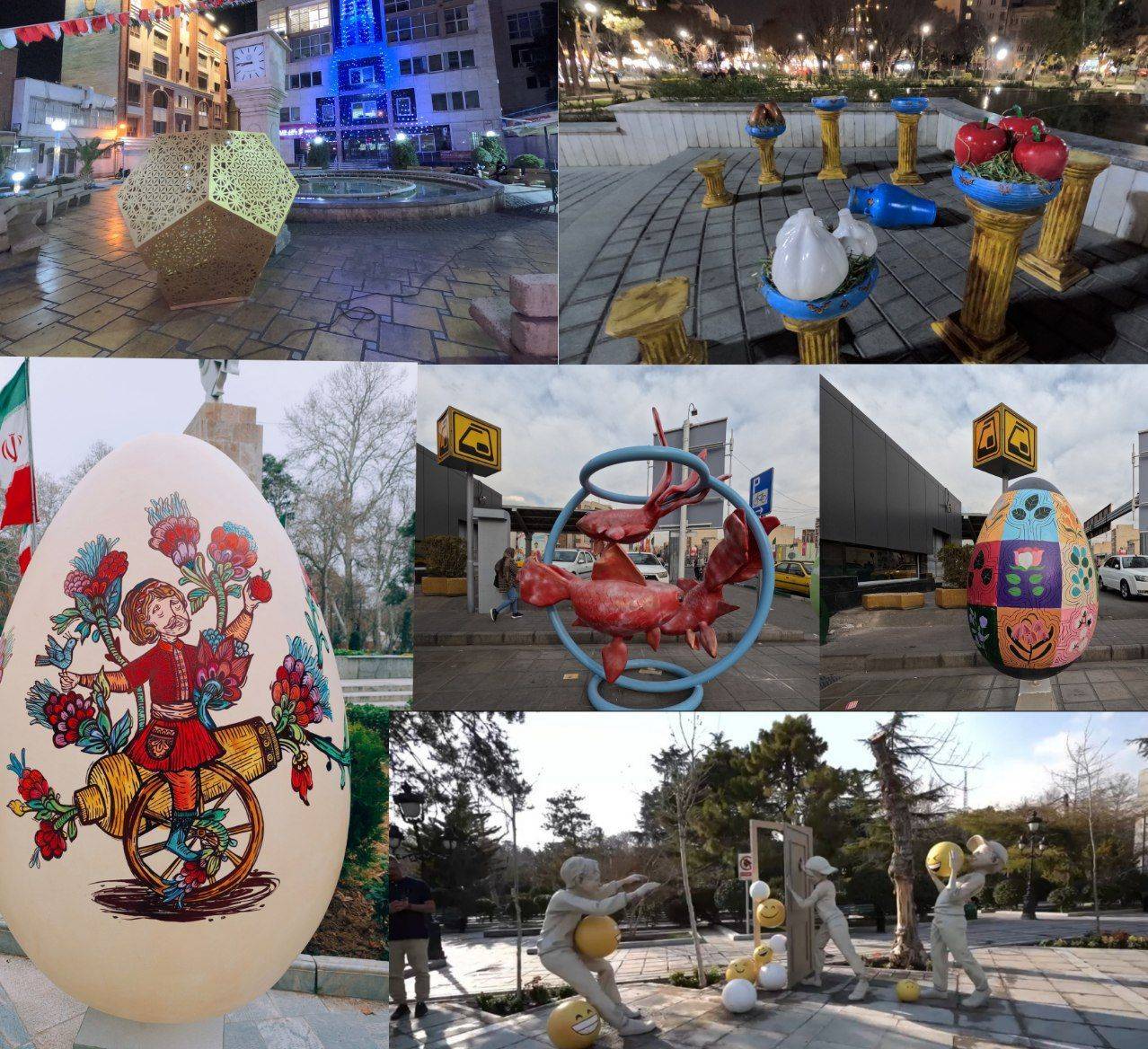 رخت سال نو به تن پایتخت رخت سال نو به تن پایتخت