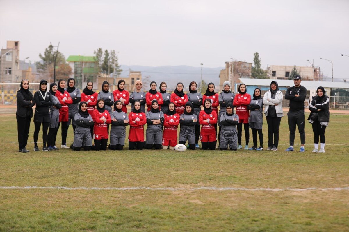اردوی مشترک تیم ملی راگبی بانوان ایران و عراق آغاز شد