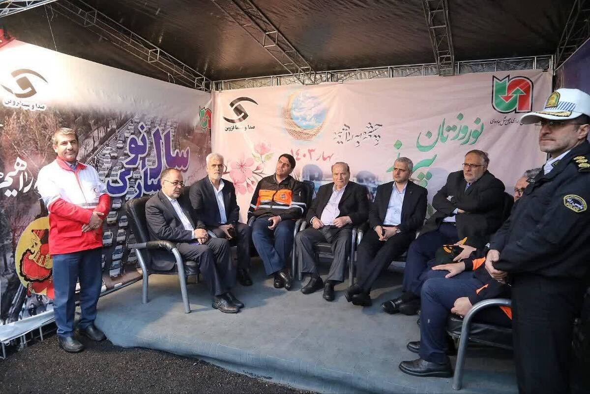 بازدید استاندار از محل اجرای پویش نوروزی "چشم به راهیم"