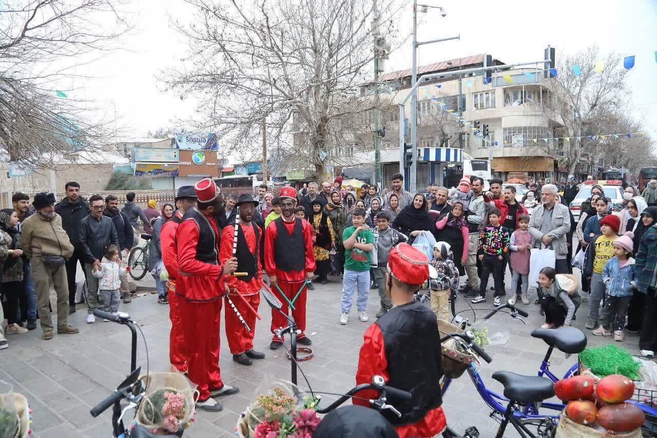 بازدید استاندار از محل اجرای پویش نوروزی