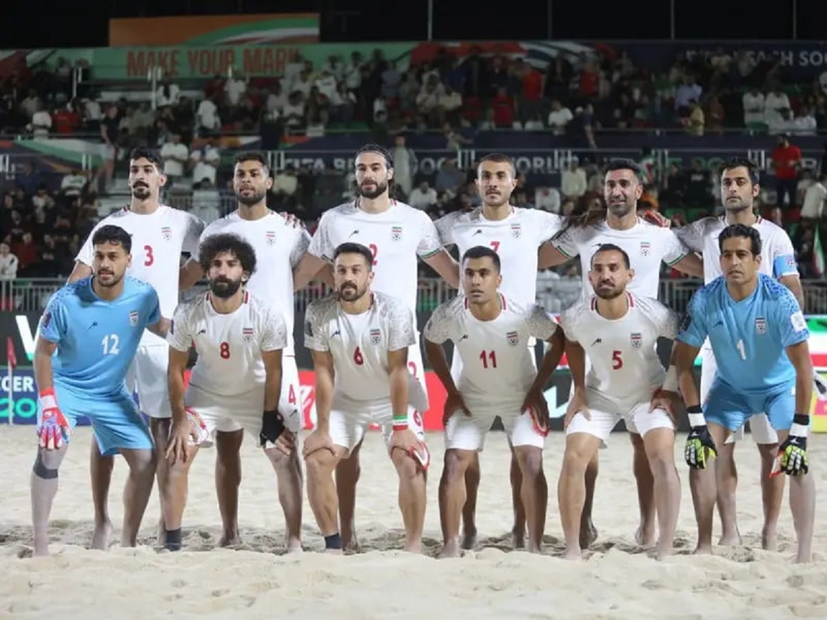 پوستر جذاب AFC برای ساحلی بازان ایران و برزیل