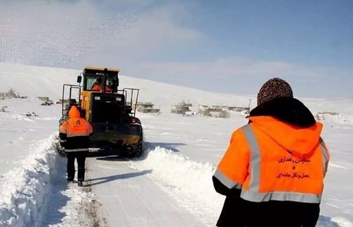  برف ۱۲۹ راه روستایی استان قزوین را مسدود کرد